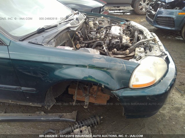 2HGEJ652XWH585921 - 1998 HONDA CIVIC DX GREEN photo 6