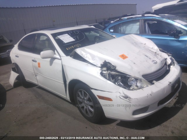 JTHBF30G030114041 - 2003 LEXUS ES 300 WHITE photo 1