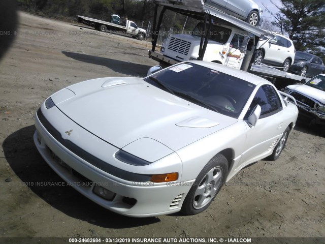 JA3XD64B4NY025380 - 1992 MITSUBISHI 3000 GT SL WHITE photo 2