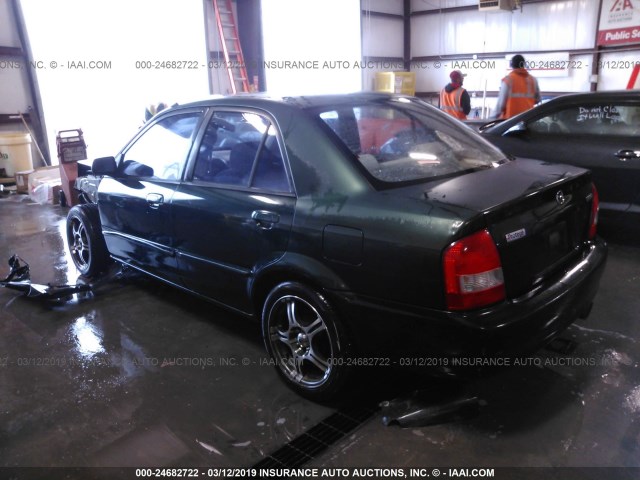 JM1BJ221XY0207871 - 2000 MAZDA PROTEGE ES 绿色 照片 3