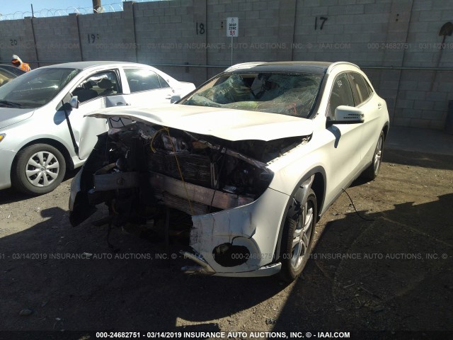 WDCTG4GBXJJ371292 - 2018 MERCEDES-BENZ GLA 250 4MATIC WHITE photo 6