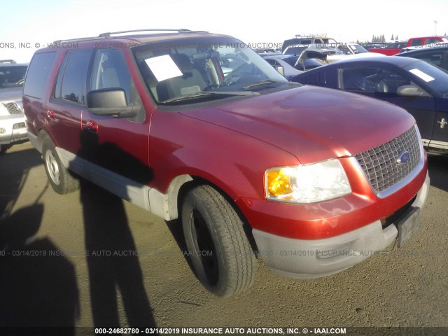 1FMRU15W13LB17339 - 2003 FORD EXPEDITION XLT RED photo 1