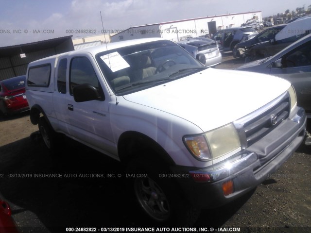 5TESN92N0YZ703178 - 2000 TOYOTA TACOMA XTRACAB PRERUNNER თეთრი ფოტო 1