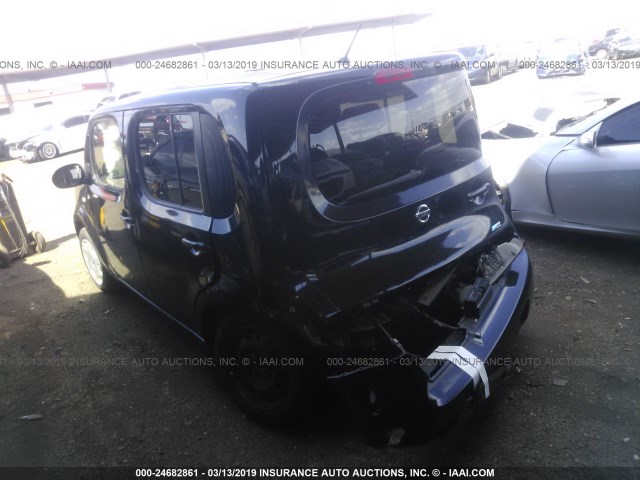 JN8AZ2KR1ET350930 - 2014 NISSAN CUBE S/SL BLACK photo 3