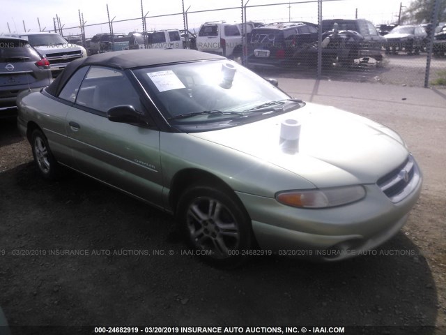 3C3EL45H8VT606597 - 1997 CHRYSLER SEBRING JX GREEN photo 1