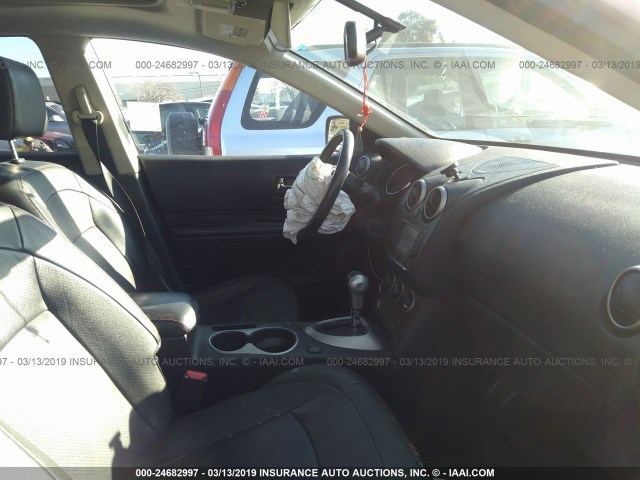 JN8AS5MT9CW254988 - 2012 NISSAN ROGUE S/SV SILVER photo 5