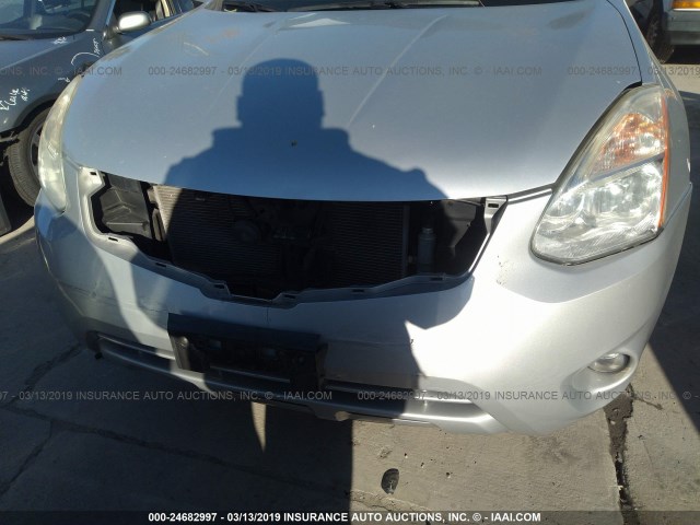 JN8AS5MT9CW254988 - 2012 NISSAN ROGUE S/SV SILVER photo 6