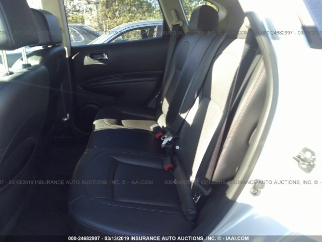 JN8AS5MT9CW254988 - 2012 NISSAN ROGUE S/SV SILVER photo 8