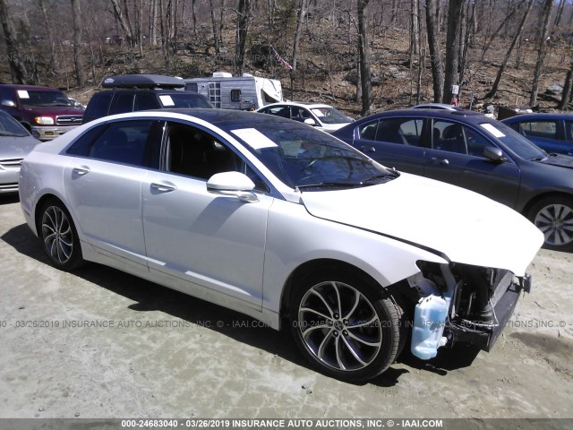 3LN6L5FC0HR628308 - 2017 LINCOLN MKZ RESERVE WHITE photo 1