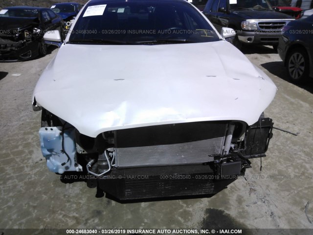 3LN6L5FC0HR628308 - 2017 LINCOLN MKZ RESERVE WHITE photo 6