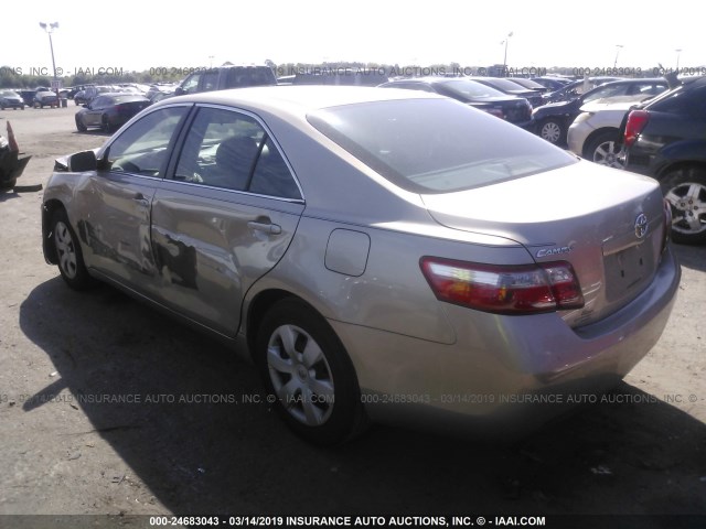 JTNBE46K773051526 - 2007 TOYOTA CAMRY NEW GENERAT CE/LE/XLE/SE GOLD photo 3