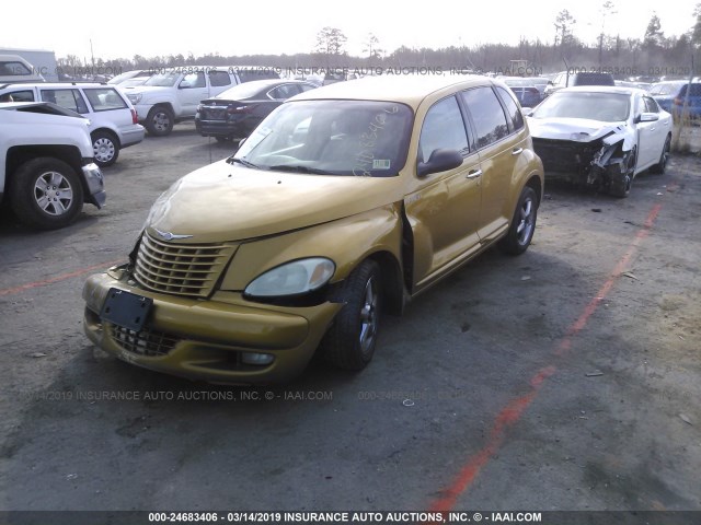 3C8FY68B52T324559 - 2002 CHRYSLER PT CRUISER LIMITED/DREAM CRUISER GOLD photo 2