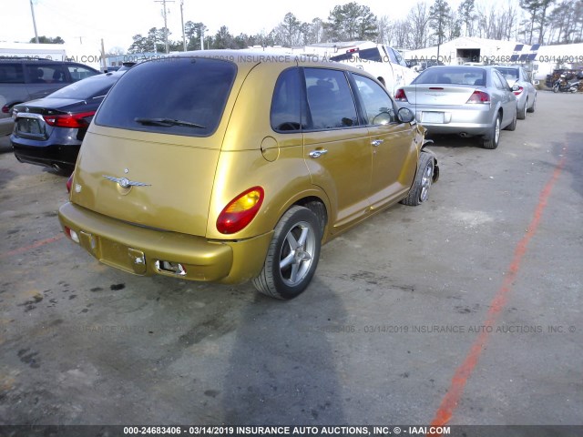 3C8FY68B52T324559 - 2002 CHRYSLER PT CRUISER LIMITED/DREAM CRUISER GOLD photo 4