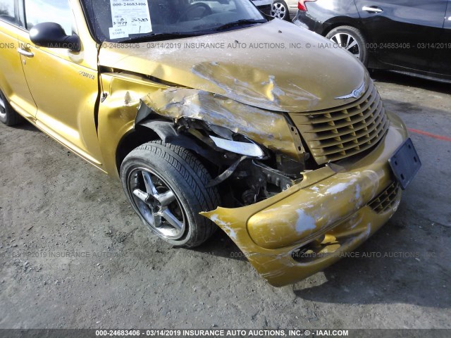 3C8FY68B52T324559 - 2002 CHRYSLER PT CRUISER LIMITED/DREAM CRUISER GOLD photo 6