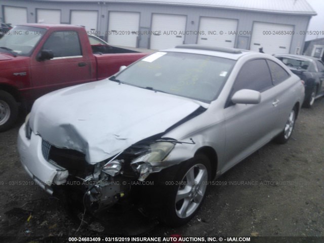 4T1CA38P06U096559 - 2006 TOYOTA CAMRY SOLARA SE/SLE ვერცხლისფერი ფოტო 2