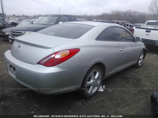 4T1CA38P06U096559 - 2006 TOYOTA CAMRY SOLARA SE/SLE ვერცხლისფერი ფოტო 4