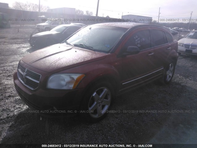 1B3HB78KX7D157468 - 2007 DODGE CALIBER R/T ORANGE photo 2