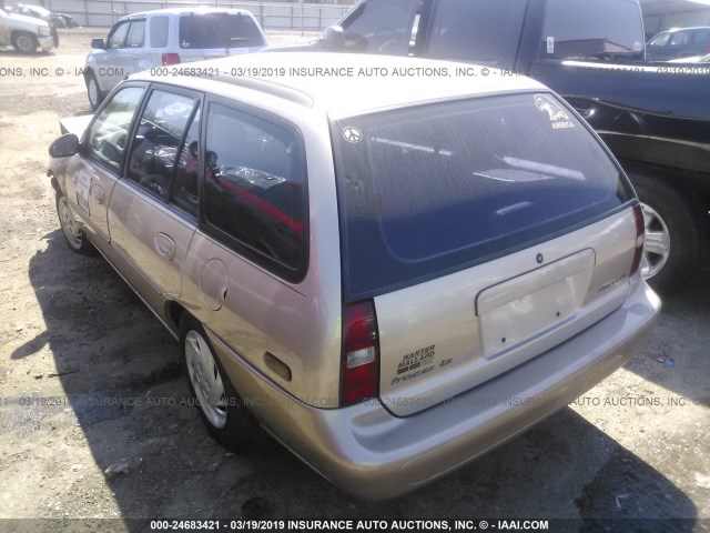 3MELM15P3VR601857 - 1997 MERCURY TRACER LS/TRIO TAN photo 3