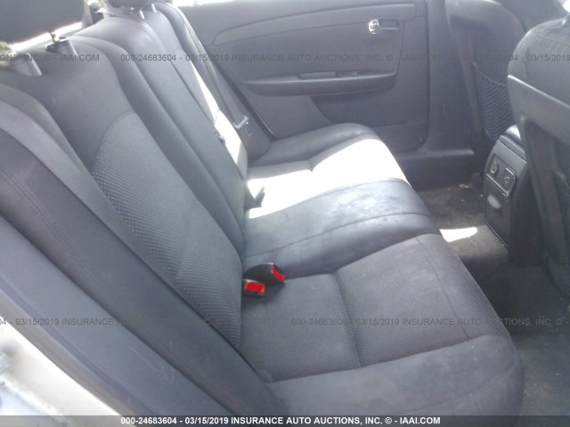 1G1ZC5E02CF159990 - 2012 CHEVROLET MALIBU 1LT 银色 照片 8