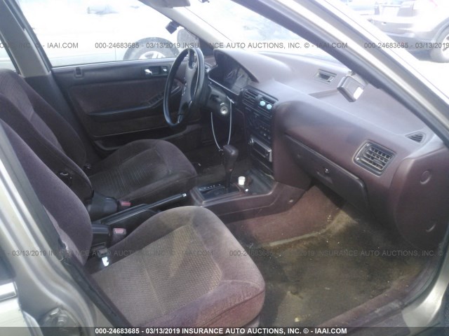 1HGCB7663MA167465 - 1991 HONDA ACCORD EX/EX-R TAN photo 5