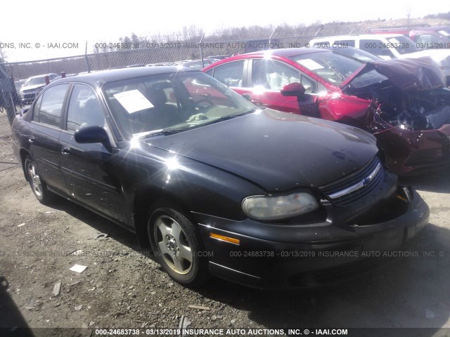 1G1NE52J62M637957 - 2002 CHEVROLET MALIBU LS BLACK photo 1