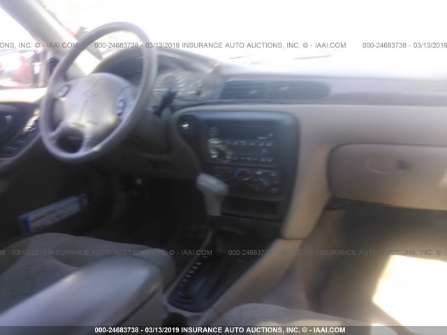 1G1NE52J62M637957 - 2002 CHEVROLET MALIBU LS BLACK photo 5