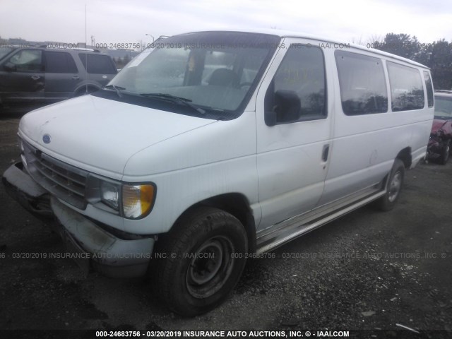 1FBJS31L2VHC03574 - 1997 FORD ECONOLINE E350 SUPER DUTY WHITE photo 2