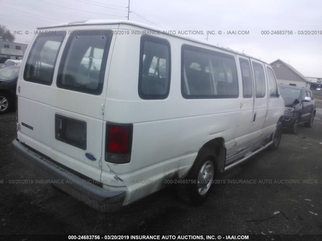 1FBJS31L2VHC03574 - 1997 FORD ECONOLINE E350 SUPER DUTY WHITE photo 4