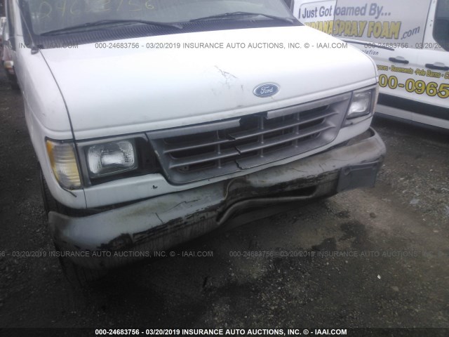 1FBJS31L2VHC03574 - 1997 FORD ECONOLINE E350 SUPER DUTY WHITE photo 6