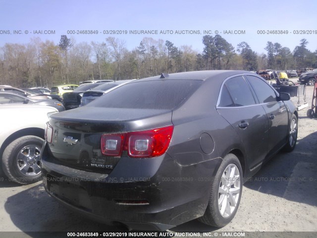 1G11H5SA4DF282817 - 2013 CHEVROLET MALIBU LTZ BROWN photo 4