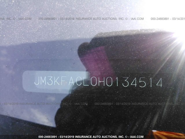 JM3KFACL0H0134514 - 2017 MAZDA CX-5 TOURING RED photo 9