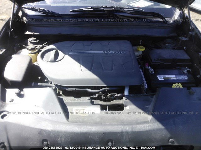 1C4PJMBS3FW556987 - 2015 JEEP CHEROKEE TRAILHAWK 黑色 照片 10