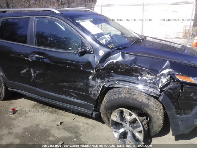 1C4PJMBS3FW556987 - 2015 JEEP CHEROKEE TRAILHAWK 黑色 照片 6