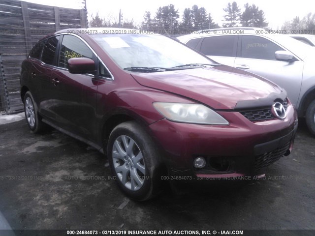 JM3ER29L170140211 - 2007 MAZDA CX-7 RED photo 1