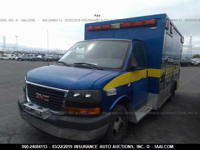 1GD675CLXB1133382 - 2011 GMC SAVANA CUTAWAY G4500 Unknown photo 2