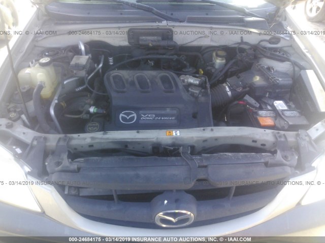 4F2CZ061X3KM49004 - 2003 MAZDA TRIBUTE ES ნაცრისფერი ფოტო 10