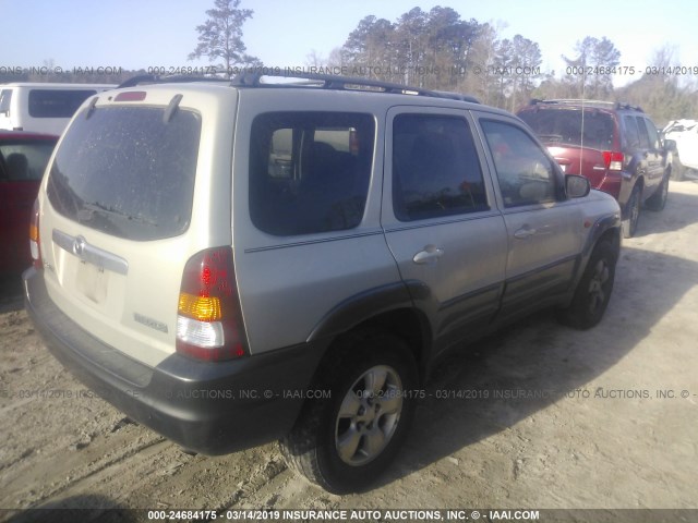 4F2CZ061X3KM49004 - 2003 MAZDA TRIBUTE ES ნაცრისფერი ფოტო 4