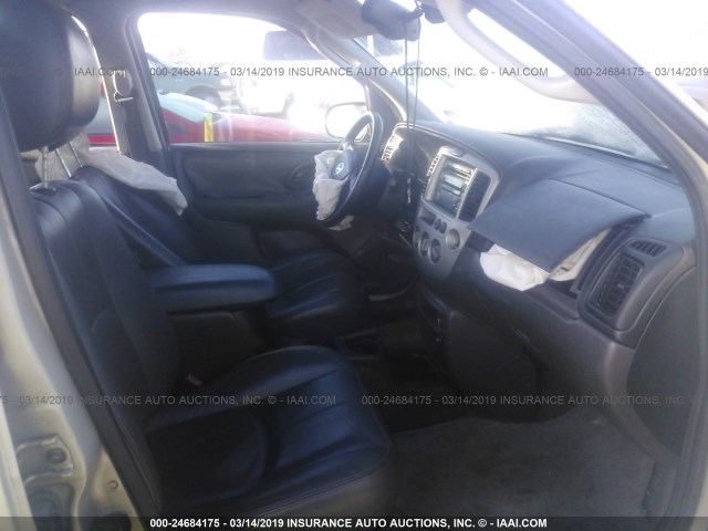 4F2CZ061X3KM49004 - 2003 MAZDA TRIBUTE ES ნაცრისფერი ფოტო 5