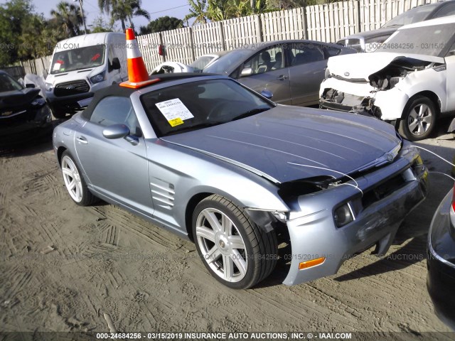 1C3AN65L65X044213 - 2005 CHRYSLER CROSSFIRE LIMITED BLUE photo 1