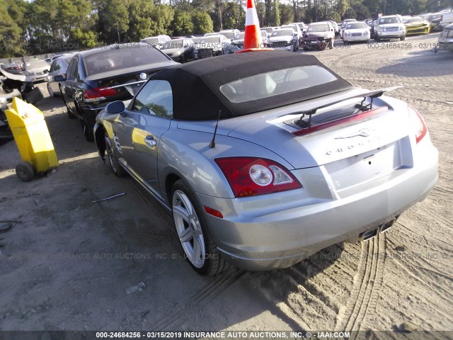 1C3AN65L65X044213 - 2005 CHRYSLER CROSSFIRE LIMITED BLUE photo 3
