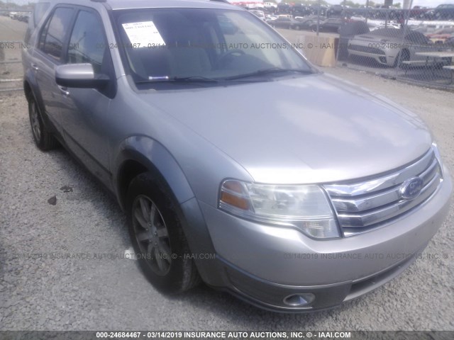 1FMDK02W48GA37189 - 2008 FORD TAURUS X SEL GRAY photo 1