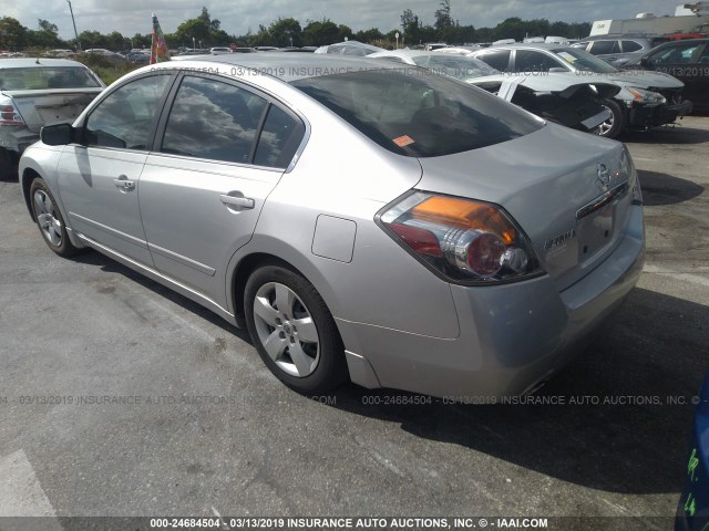 1N4AL21E07C127282 - 2007 NISSAN ALTIMA 2.5/2.5S SILVER photo 3