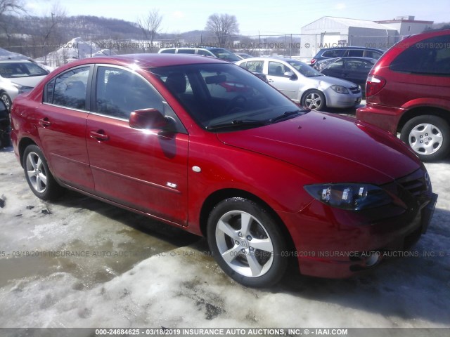 IA043035 - 2005 MAZDA 3 S RED photo 1