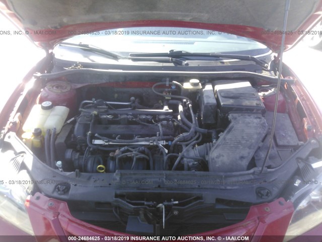 IA043035 - 2005 MAZDA 3 S RED photo 10