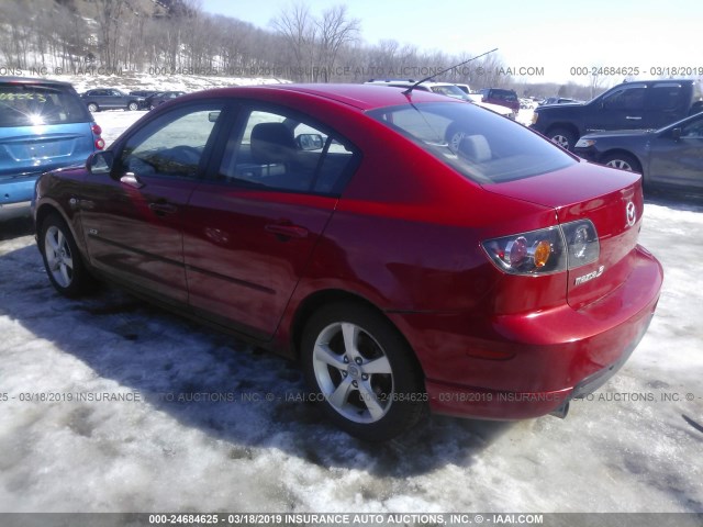 IA043035 - 2005 MAZDA 3 S RED photo 3