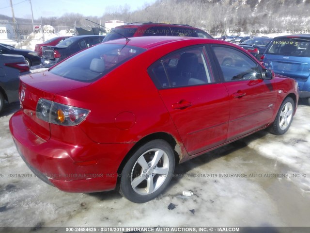 IA043035 - 2005 MAZDA 3 S RED photo 4