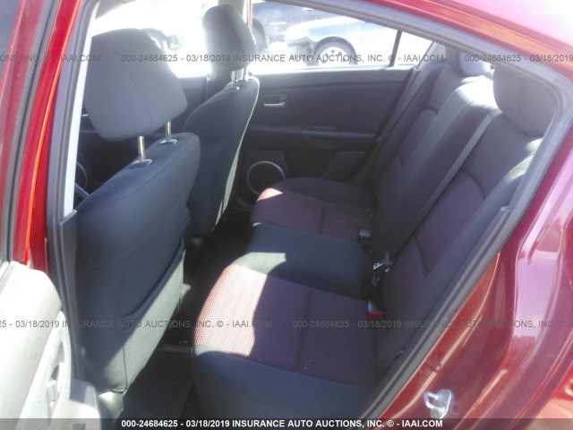 IA043035 - 2005 MAZDA 3 S RED photo 8