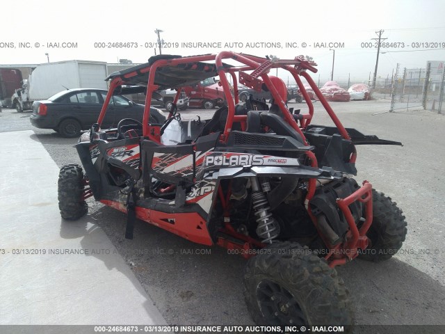 3NSVFM993GF468280 - 2016 POLARIS RZR XP 4 1000 EPS HG LIFT ED RED photo 3