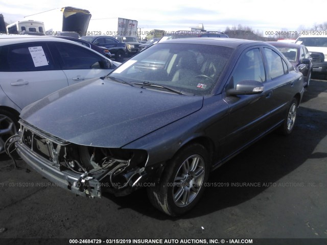 YV1RH592482671926 - 2008 VOLVO S60 2.5T BLACK photo 2