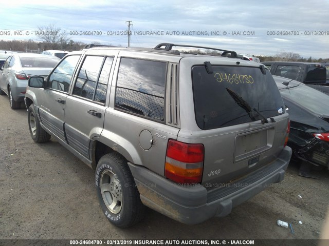 1J4GZ58S1WC105087 - 1998 JEEP GRAND CHEROKEE LAREDO/TSI GRAY photo 3